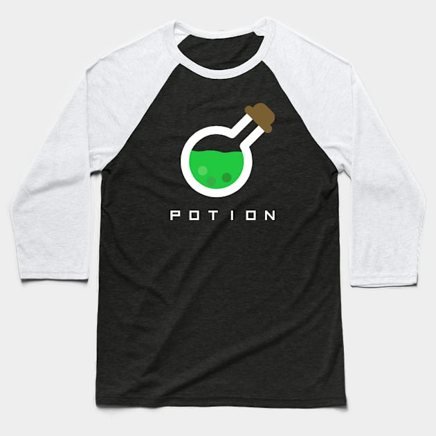 Potion Logo - Classic Baseball T-Shirt by Potion